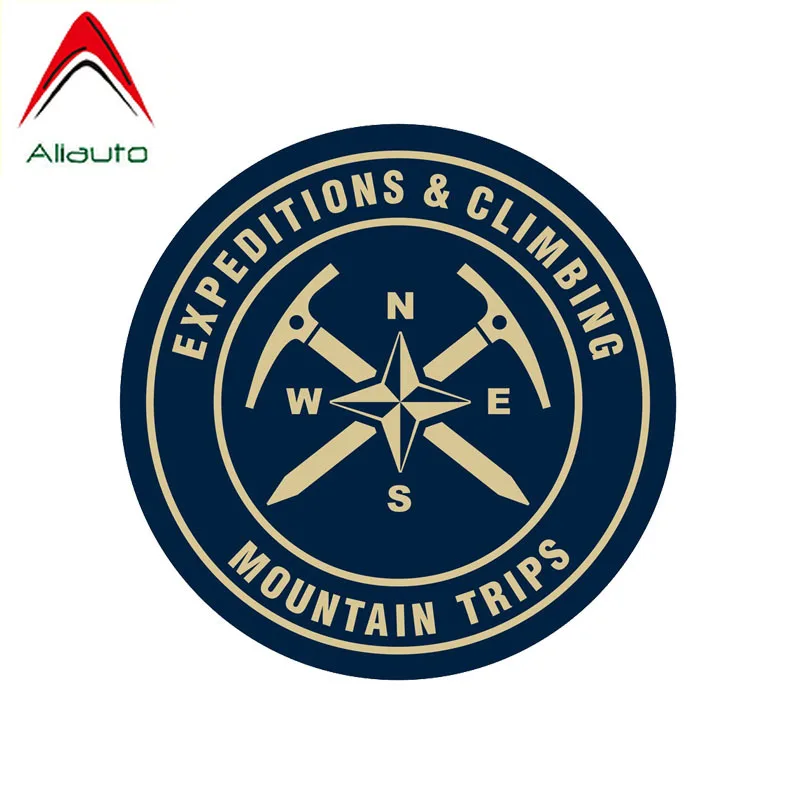 Креативная наклейка Aliauto для автомобиля мотоцикла экспедиции альпинизма горы