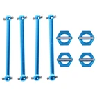 4 предмета в комплекте, для WLtoys A979 FR Металл Dogbone A959-07  1 комплект A949-11 Алюминий шестиугольник колеса с шестигранной головкой место крепления концентратор Шпильки 7 мм