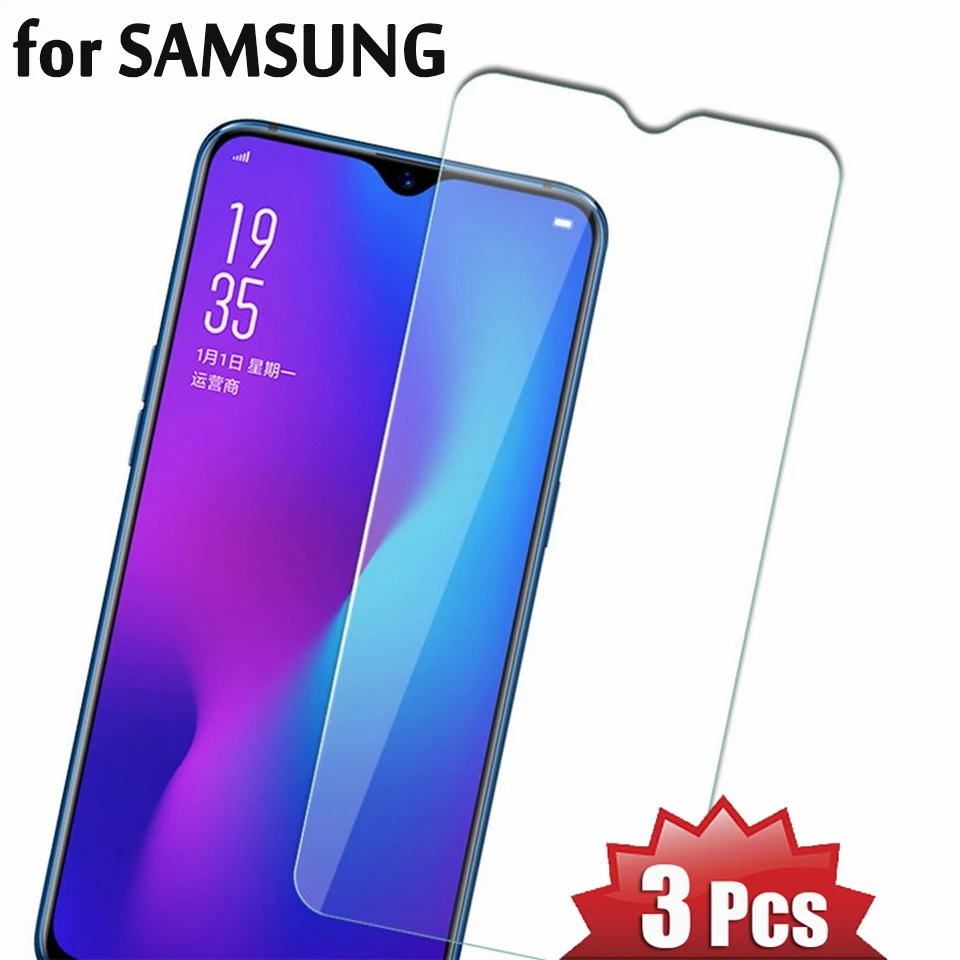 Стекло для Samsung A50 A40 A30 A20 A10 Защитное стекло Galaxy A60 A70 A80 A90 A6 A9 A7 A8 2018 экрана 3