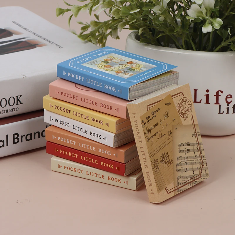 

1 шт., новинка 1/12, миниатюрная полноцветная мини-книга для кукольного домика, модель мебели, аксессуары для декора, отправка детских игрушек