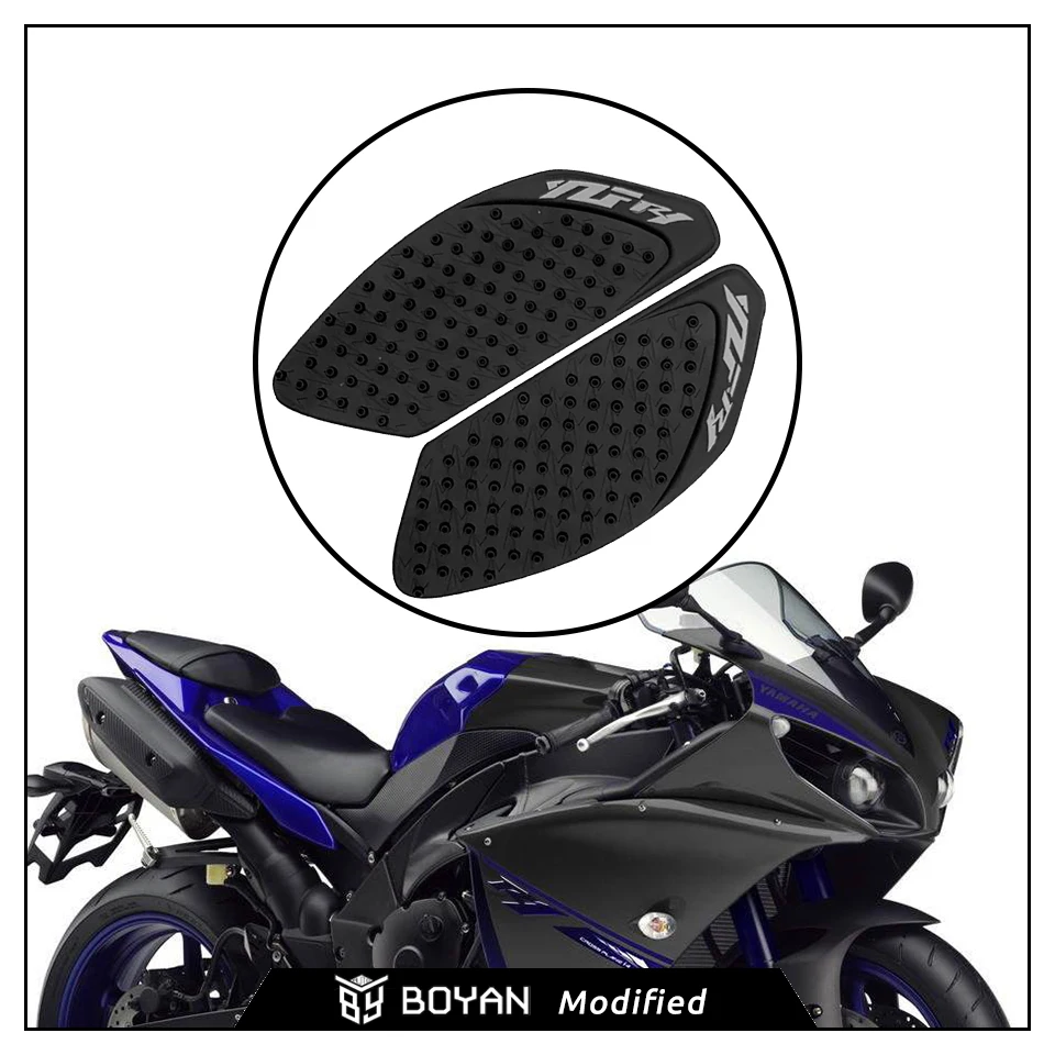 Противоскользящие защитные накладки на бак для мотоцикла Yamaha YZF R1 2009 2010 2011 2012 2013