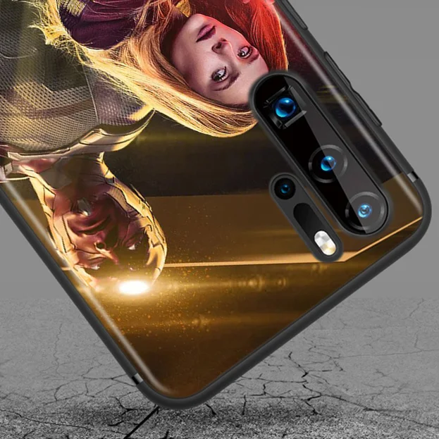 

Marvel Avengers Super Hero Scarlet Witch For Huawei P50 P40 P30 P20 P10 P9 P8 Lite Mini E 5G Pro Plus TPU Silicone Phone Case
