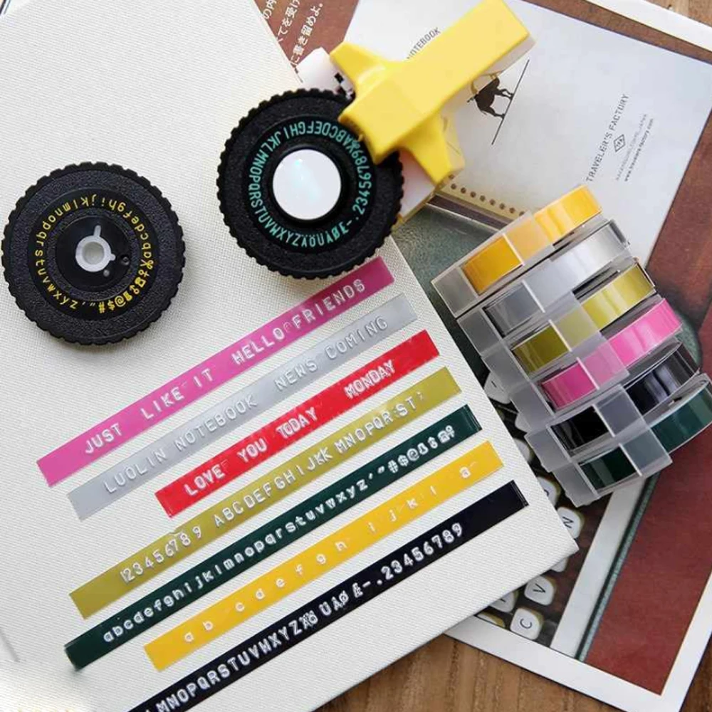 Мини 3D DIY печатная машина пластиковый штрих-код тиснения этикетки принтер ручная