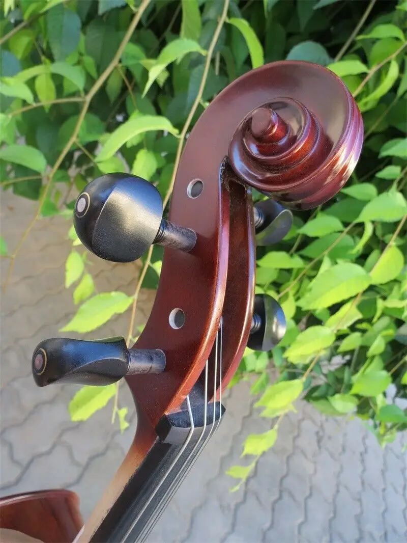 Strad style SONG Maestro 25 1/2 &quotВиолончель пламя клена мощный звук #14703|cello brands|1/2 cellocello |