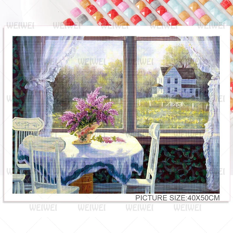 Картина маслом ощущение дома алмазная живопись украшение для настенный плакат