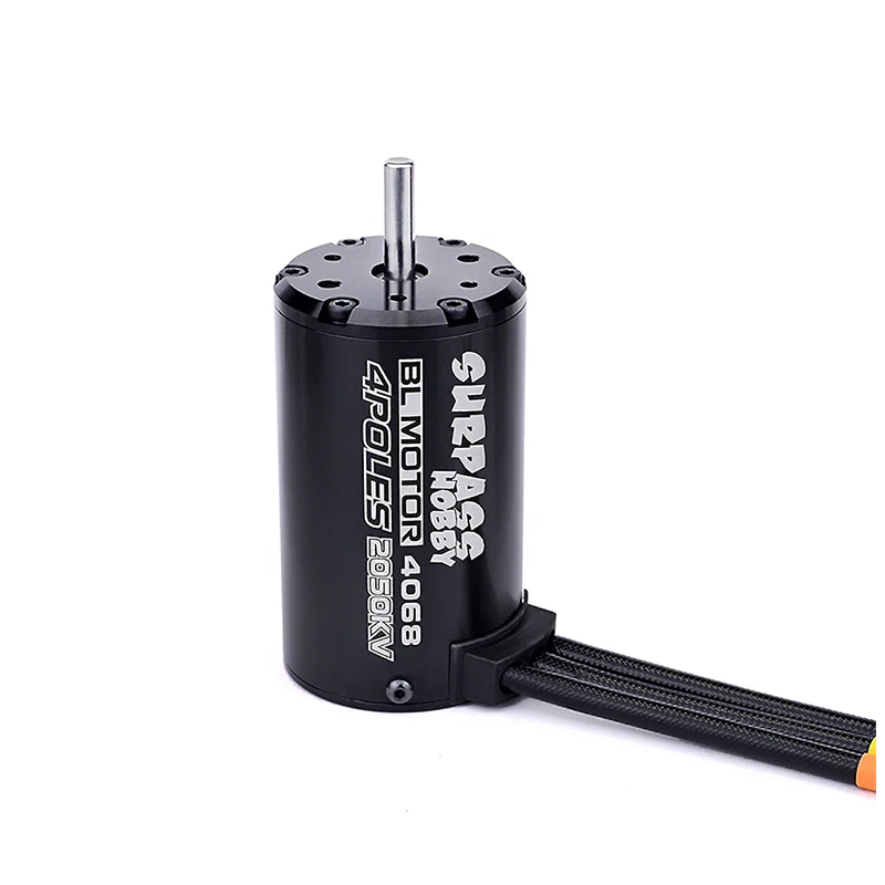 SURPASSHOBBY 4068 2050KV бесщеточный мотор водонепроницаемый без датчика + 120A ESC для 1:8 RC Drift