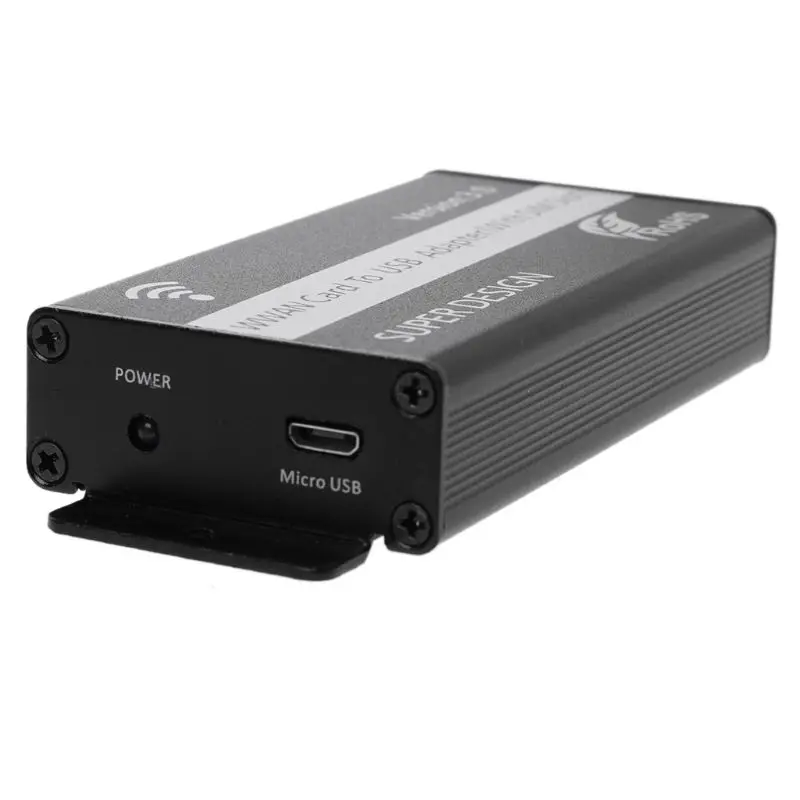 

NGFF(M.2) to USB Adapter With SIM Card Slot for WWAN/LTE/4G Module Hot