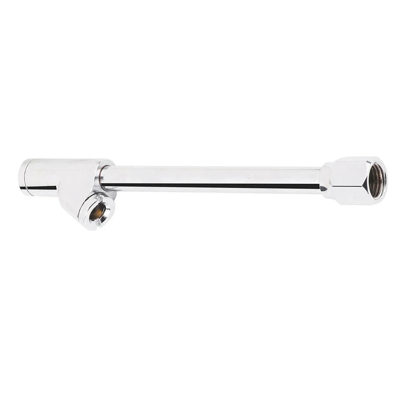 

Useful Inflatable Tool Dual 2 in1 Head Air Inflator Metal Silver 160mm