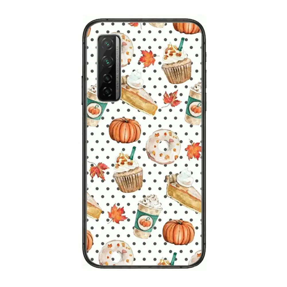

Pumpkin monster Case study Phone Case For Huawei Nova 2 3 4 5 6 7 8 SE i E Pro Lite Black Etui Coque Painting Hoesjes comic fas