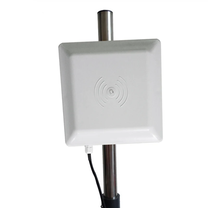 Считыватель UHF RFID 6 м считыватель дальнего радиуса действия встроенная антенна