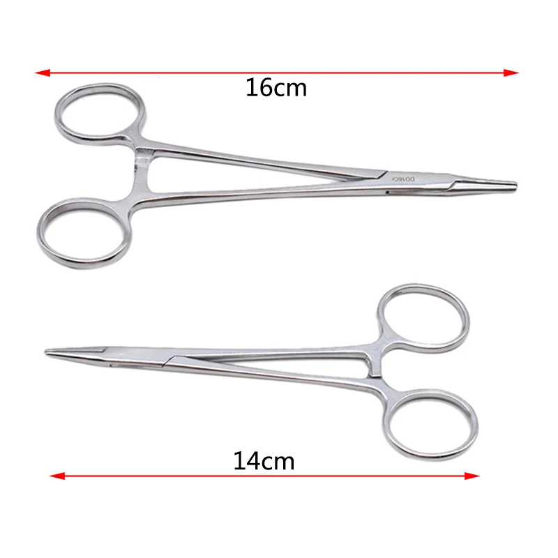 Стоматологический держатель игл плоскогубцы из нержавеющей стали