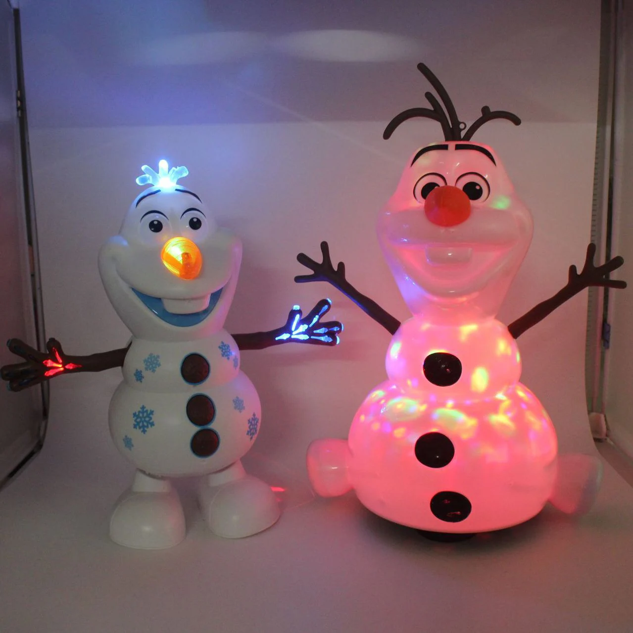 

Игрушечный танцующий робот Disney холодное сердце, снеговик, Олаф, электрические игрушки светильник легкой музыкой, мультяшная фигурка, модел...