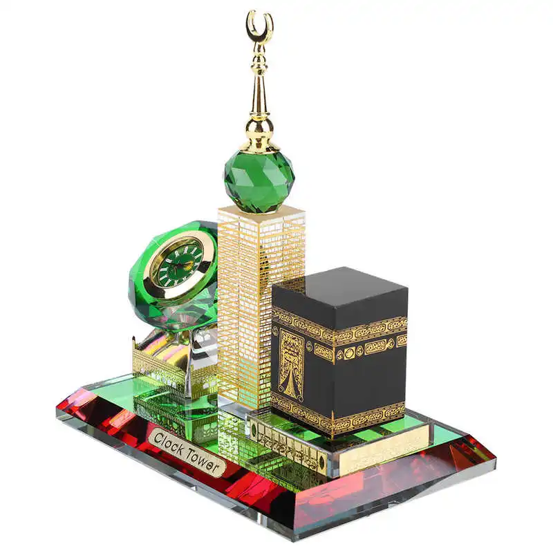 Мусульманские часы-будильник Kaaba модель башни мусульманская архитектура