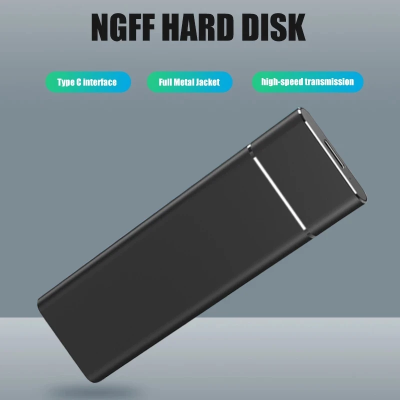 Высокая Скорость внешний m.2 SSD 2 ТБ 1 500 Гб Портативный мобильный жесткий диск USB 3