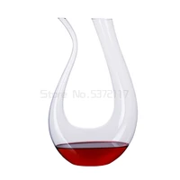 transparent glass crystal red wine decanter brandy champagne glasses decanter bottle jug pourer aerator dispenser for family bar