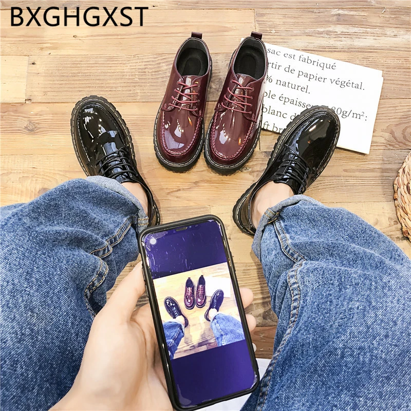 

high fashion Patent leather mens shoes casual Harajuku black designer vintage shoes luxury oxford shoes for men