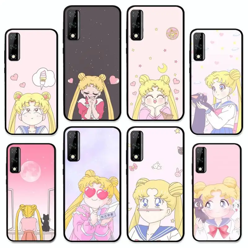 

Sailor-Mars Phone Case For Huawei Y9 Y8 Y6 Prime Y7 Pro Y8s Y5 Mate 20 Pro 10 lite Cover