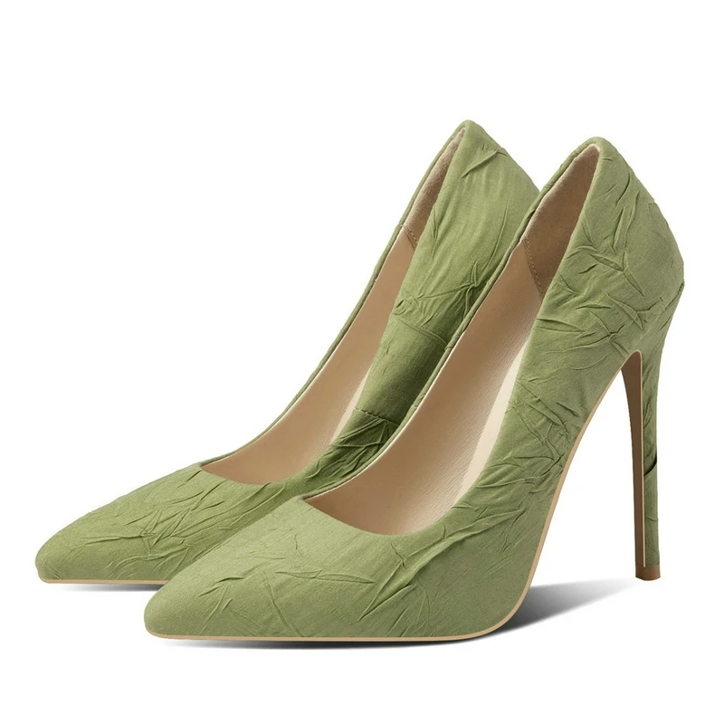 

New Plus Size 43 Stiletto Shoes Women Sexy Thin High Heels Pointed Toe Classics Fashion Concise Spring Pumps Ladies High Quality