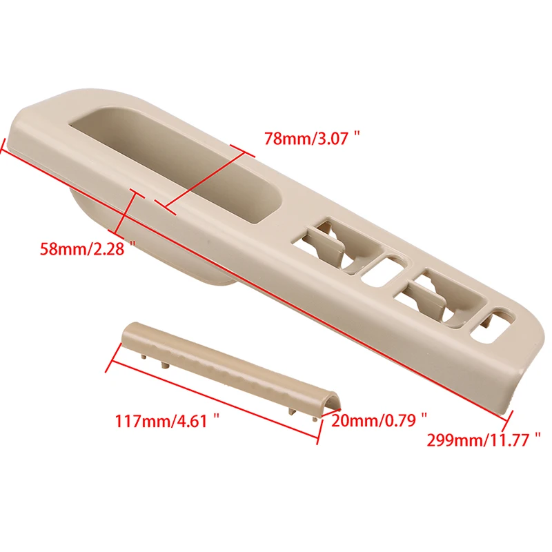Posbay переключатель окна двери автомобиля панель управления ободок + ручка отделка