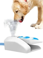 automatic dog water feeder outdoor pet dog water fountain puppy cat dog step spray foot pedal drinking dispenser
