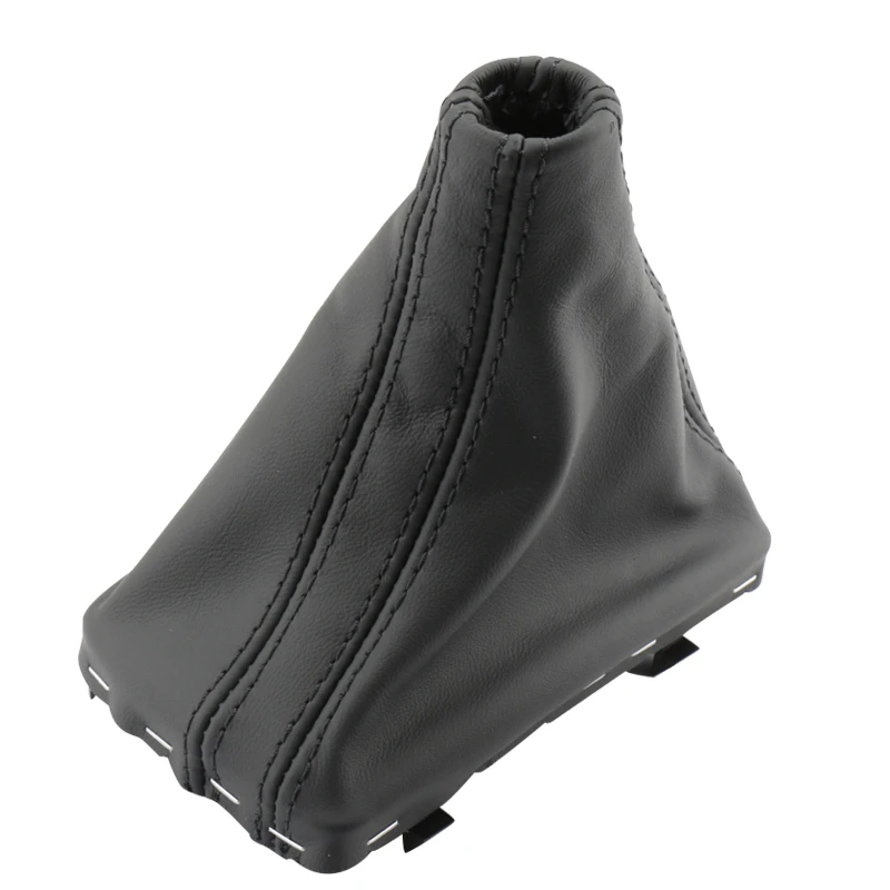 Для Audi a3 A1 3 6 7 Q3 RS Q3 RS 3 4 5 6 7 автомобильный кожаный рычаг переключения передач, пылезащитный чехол, воротники переключения передач