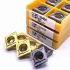 10 шт. CCMT12040408 VP15TFUS735UE6020 оригинальные карбидные лезвия резак токарный станок с ЧПУ для нержавеющей стали