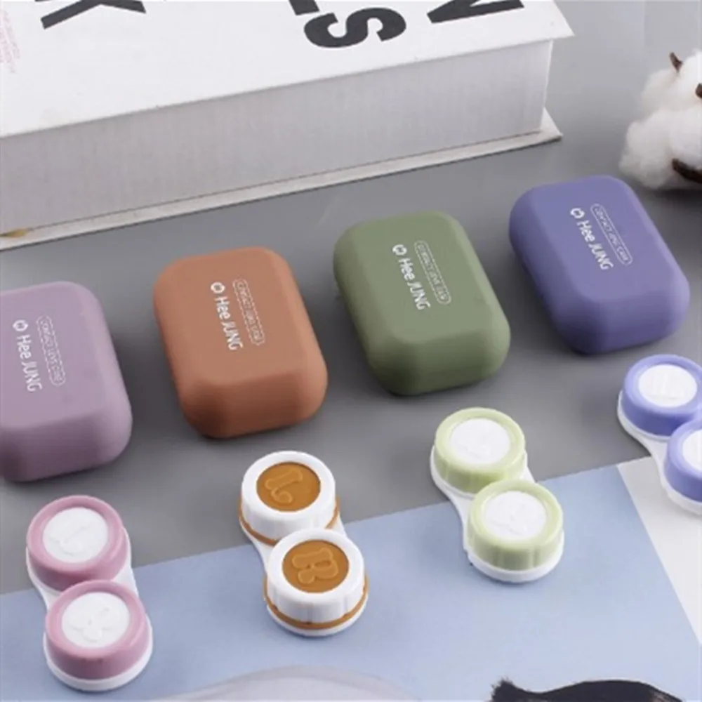 1 шт. резиновый чехол для контактных линз с зеркалом | Аксессуары одежды