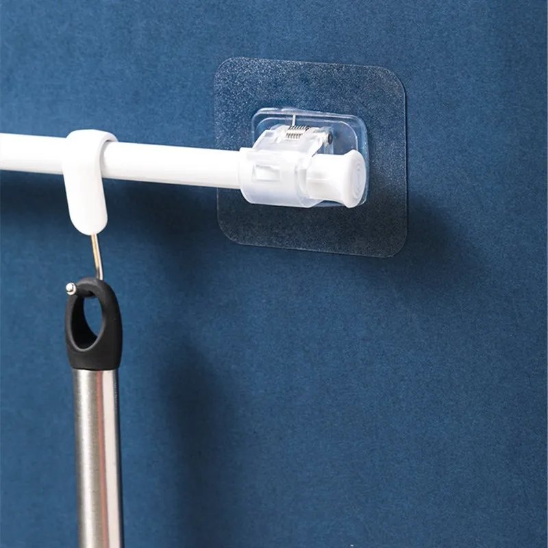 

Rotatable Seamless Adhesive Hook Strong Bearing Stick Hook Kitchen Wall Hanger Bathroom Kitchen supplies Hooks Dropshipping
