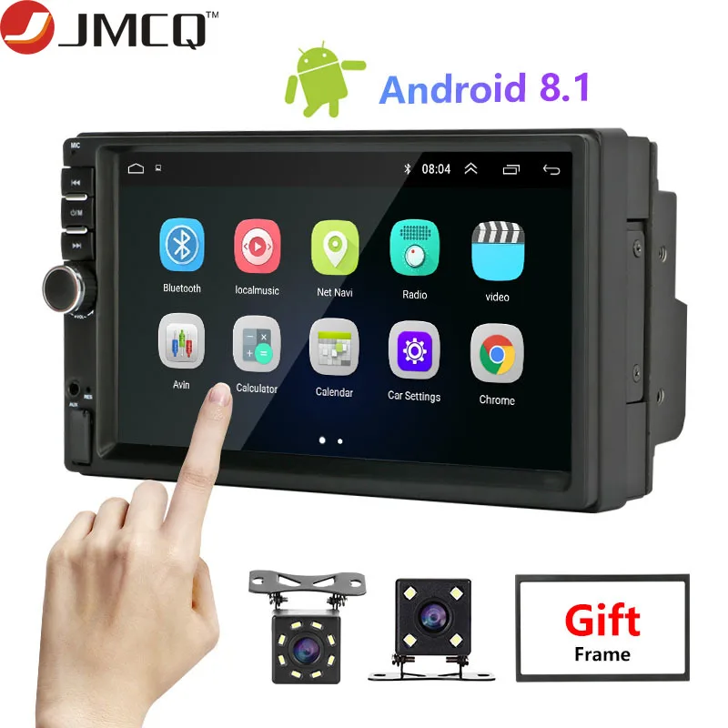 Android автомобильный радиоприемник 2 Din 7 &quotмультимедийный плеер универсальное