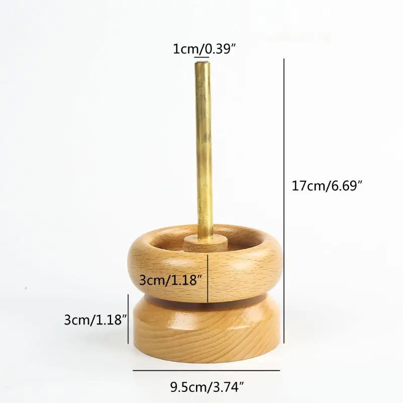 

DIY String Seed Beads Quickly Loader Wooden Bead Spinner Multiple Holder Seed Beading Tools DIY Jewelry Making Tools