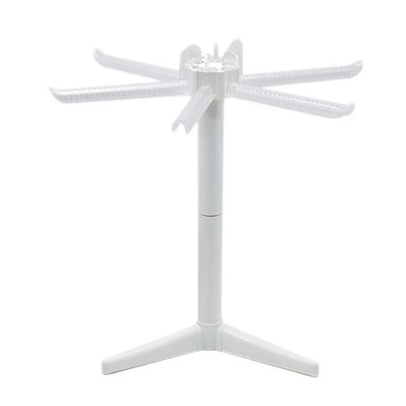 Сушилка белая Складная с 5 ручками кронштейн для сушки спагетти-пасты съемная
