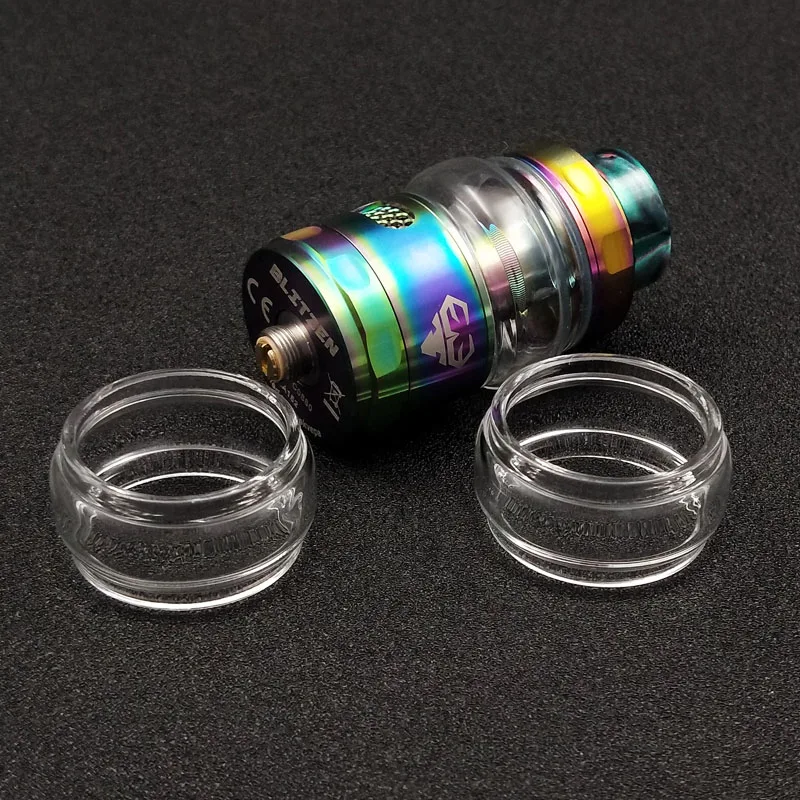 

VapeSoon 4pcs/lot Replacement pyrex Glass Tube For GeekVape Blitzen RTA Atomizer 2ml/5ml Capacity Tank