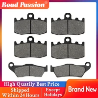 road passion motorcycle front and rear brake pads for bmw k1200s r850rt r1100s r1150gs r1200rt r1200st rg1200gs r1200s hp2mega