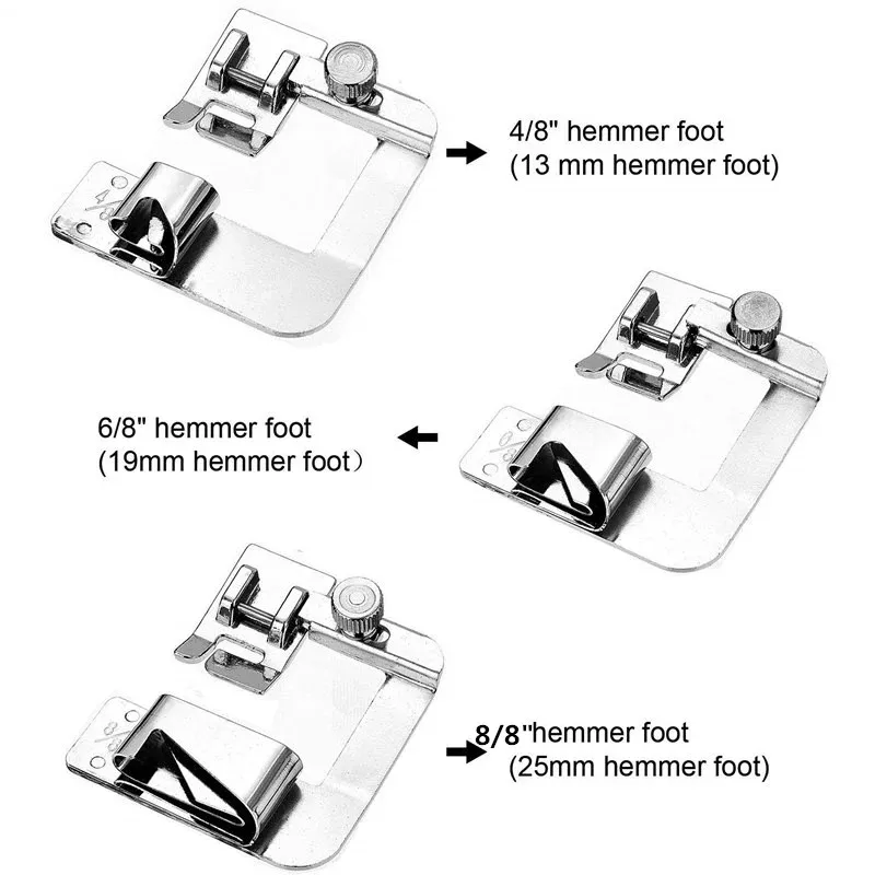 Лапка прижимная для бытовых швейных машин 13/19/25 мм | Дом и сад