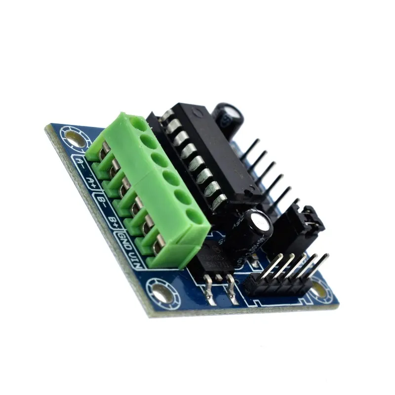 L293D щит управления приводом двигателя двойной Плата расширения для Arduino Duemilanove, плата расширения привода двигателя