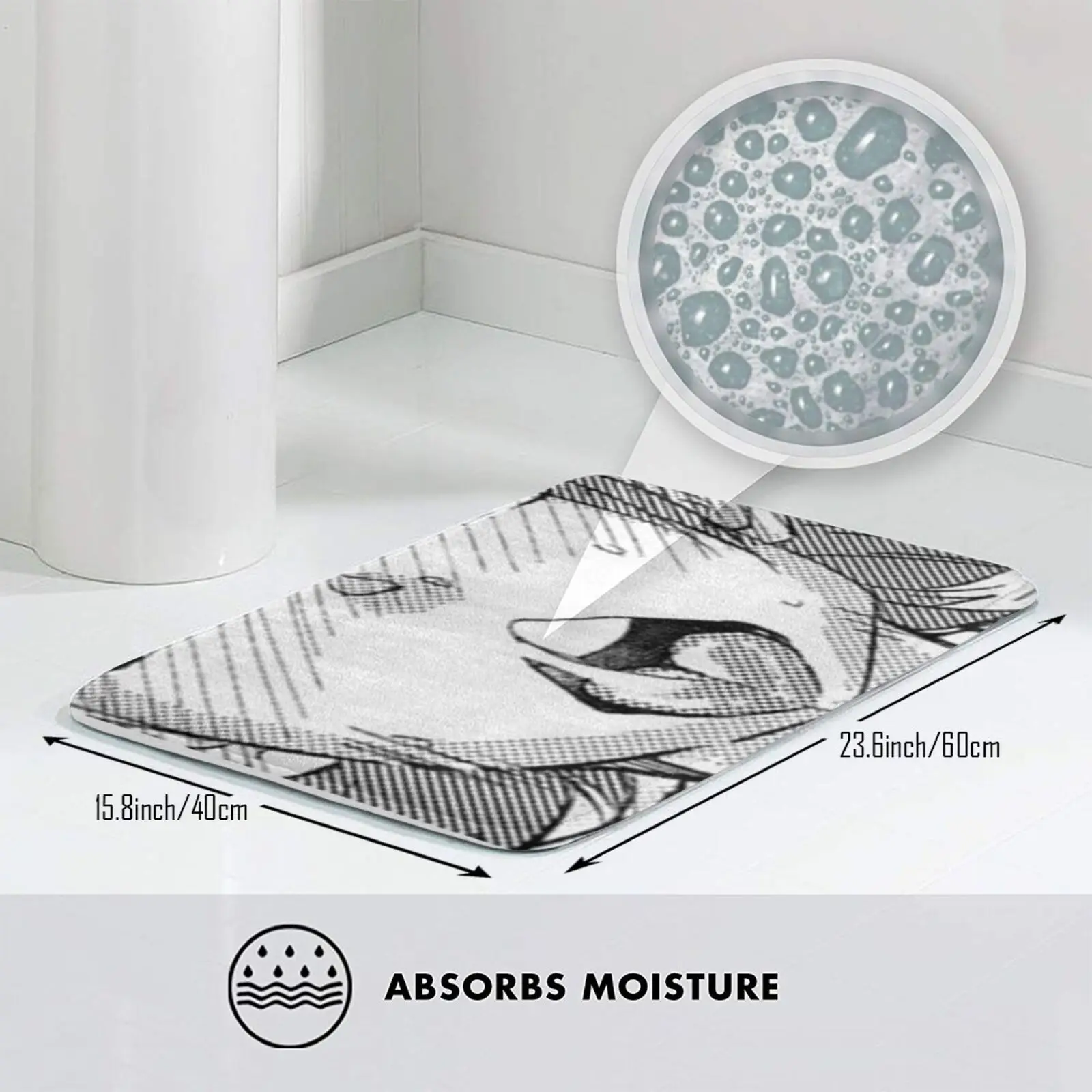 Ковер для манги Aheago коврик подушка мягкий ковер мем аниме лицо японское милый