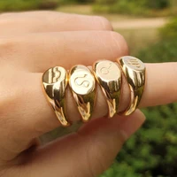 libra gemini cancer taurus zodiac ring men stainless steel round 12 constellation rings for women jewelry birthday gifts