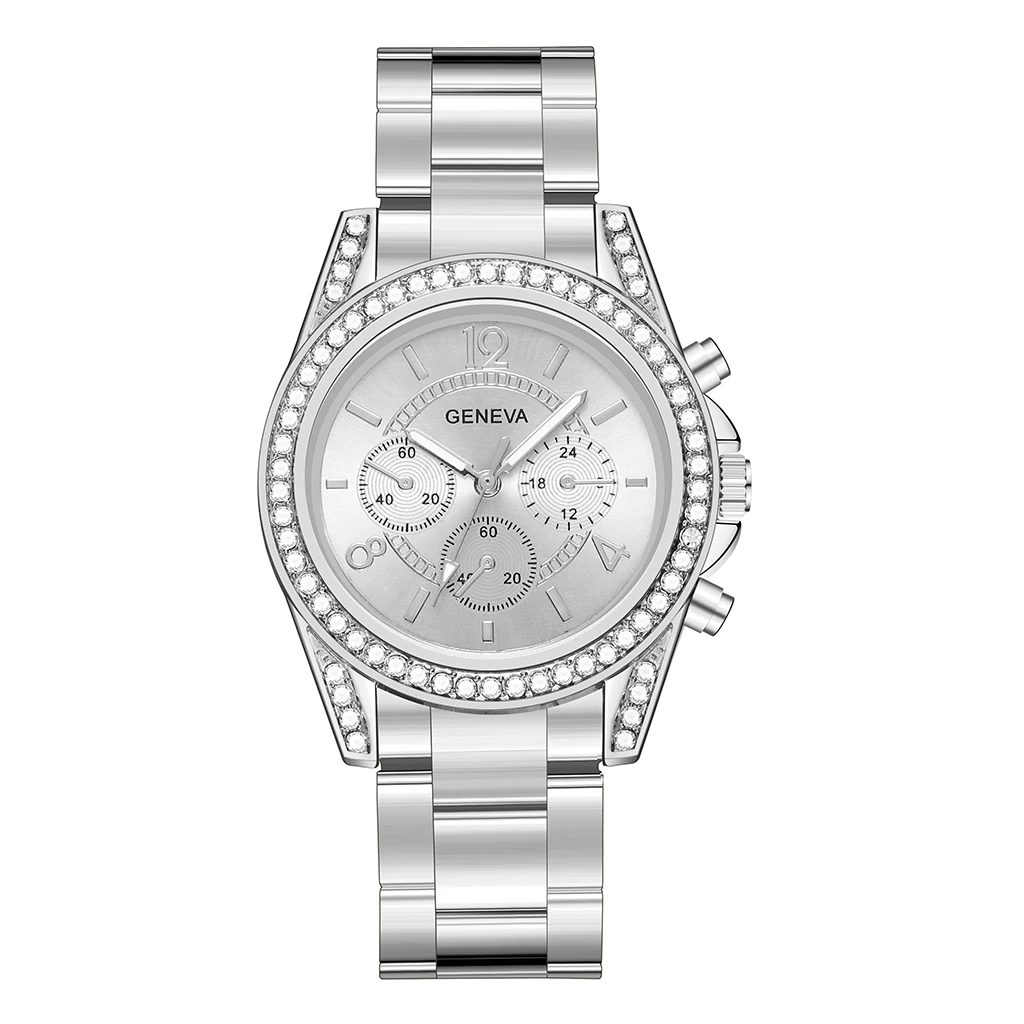 Лидер продаж женские кварцевые часы со стразами цвета розового золота|gift gifts|gift