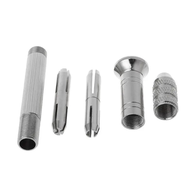 Штифт с поворотной головкой + 10 шт. спиральных сверл Micro HSS для ювелирных часов