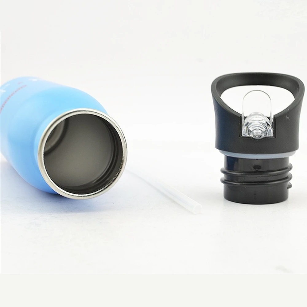 500ML de los ni&ntilde;os Acero inoxidable deportes botellas de agua, Port&aacute;tiles al aire libre Camping bicicleta tetera chico tazas-5