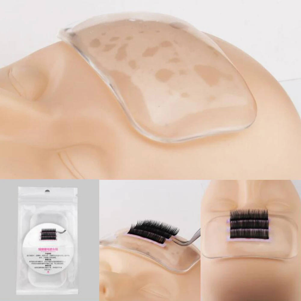 Наклейка на лоб силиконовая подставка для наращивания ресниц |