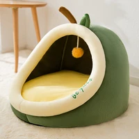 pet cat sleeping bed winter warm dog kennel house for small medium pet top quality comfortable dog bed sofa