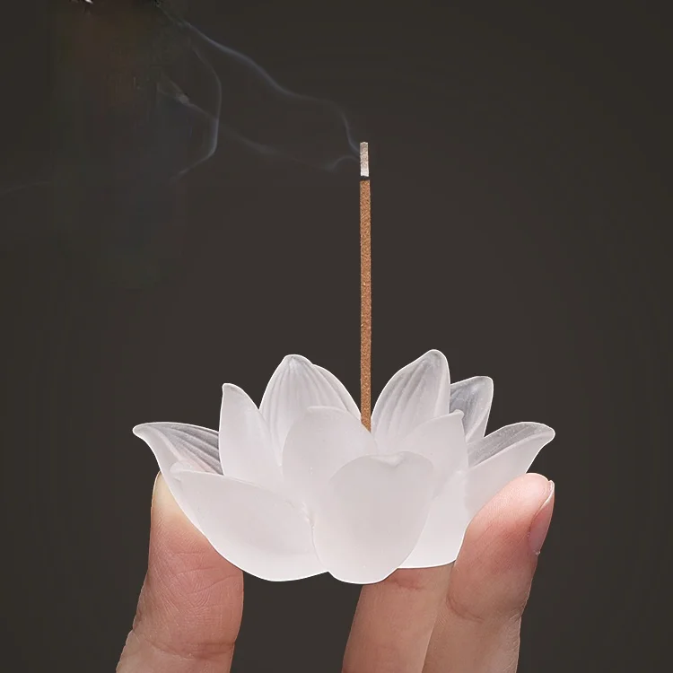 

Lotus Incense Burner Stick Holder Handmade Indoor Sandalwood Agarwood Zen Incense Burner Church Bruleur Encens Home Decor 50