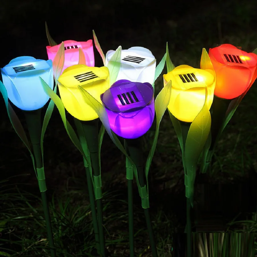 

Светильник на солнечной батарее, уличный садовый светильник, светодиодный светильник на солнечной батарее, цветочный светильник на солнеч...