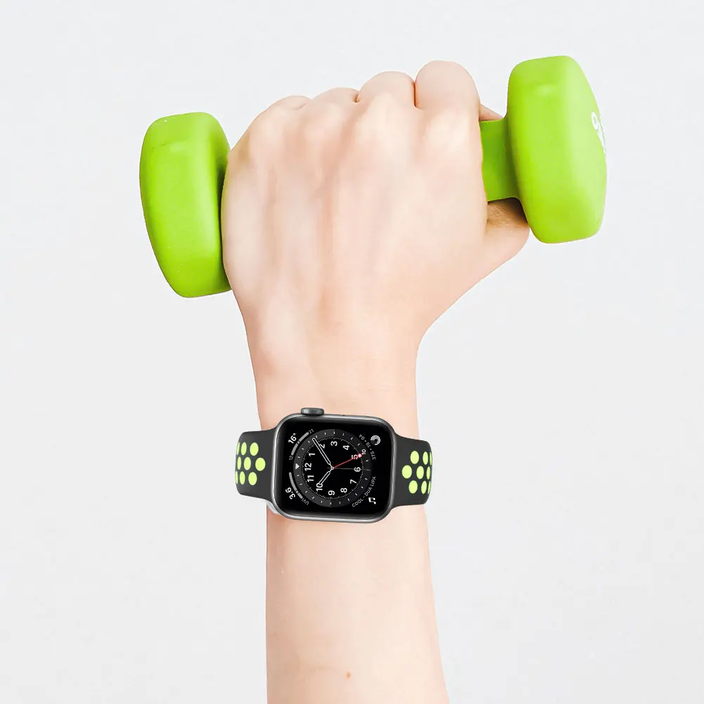 

Couple Strap Suitable for Apple Watchstrap /Series1/2/3/4/5 Generation General 38/40/42/44mm / Watch6 Butterfly Buckle