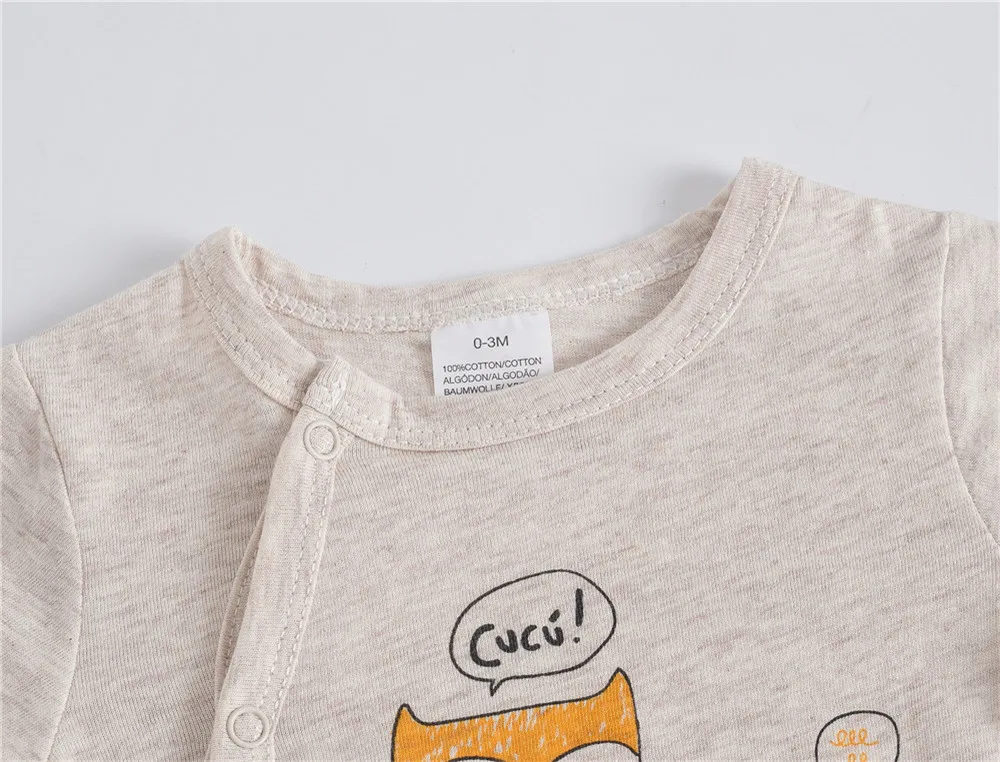 Bobo choses/Одежда для маленьких мальчиков, 4, 5, шт./компл. органический хлопок, комбинезон для детей с длинными рукавами с героями мультфильмов для новорожденных на возраст от 0 до 3 месяцев младенческой Костюмы