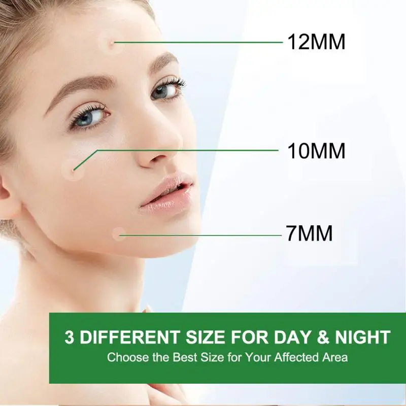 1 упаковка наклеек для акне невидимые наклейки мастеров прыщиков точек на лице