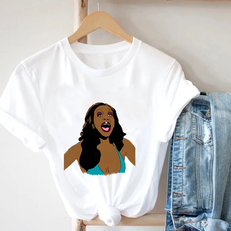 

T-shirts Women Whoop Cute Sexy Bikini Negro Girl Ladies Fashion Clothes Graphic Tshirt Top Lady Print Female Tee T-Shirt