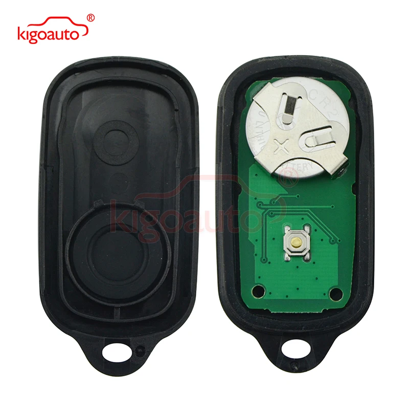 Kigoauto 2 шт. GQ43VT14T 3 кнопки 315 МГц для Toyota Camry Solara Corolla Sienna матрица брелок 1998 1999 2000 2001 2002