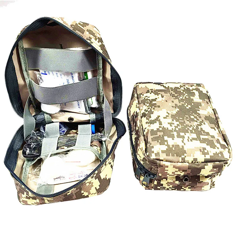 First Aid Kit Набор для безопасности и выживания, набор первой помощи, система IFAK Molle, пустыня, на открытом воздухе, снаряжение, Аварийные наборы, травматологическая сумка - Цвет: First Aid Kit